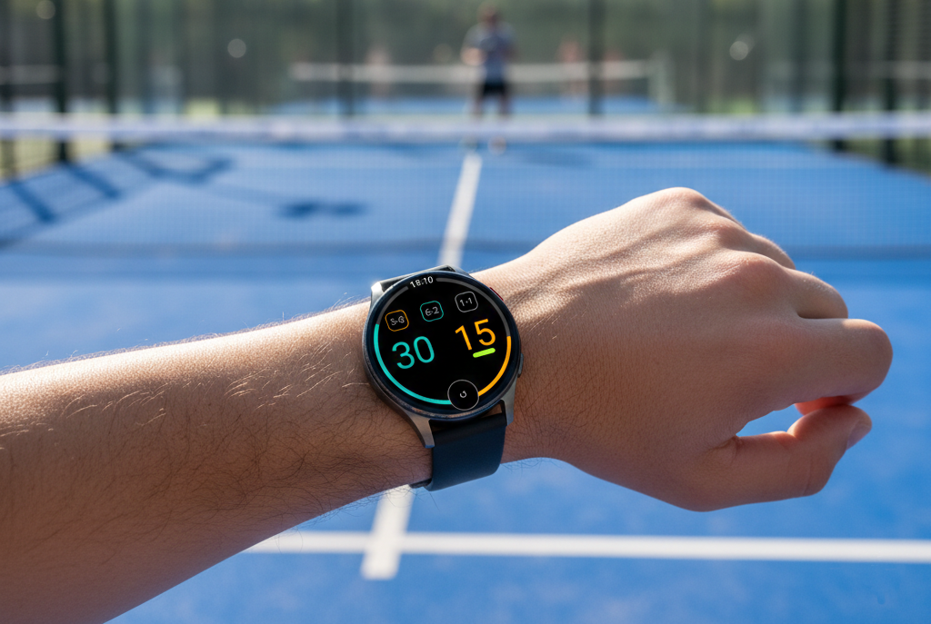 PadelTracker on smartwatch